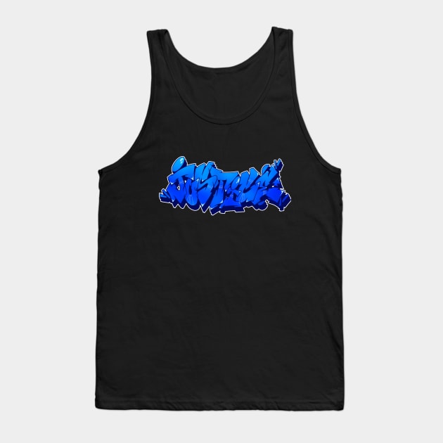 Justice Tank Top by graffitiasik